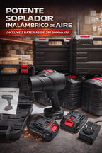 Potente soplador de aire inalámbrico