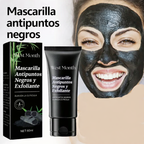 Mascarilla de carbón para eliminar  poros