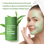 Mascarilla de té verde.