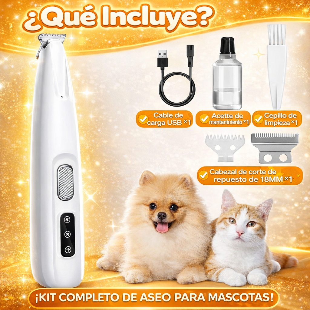 Recortadora de pelo de mascotas